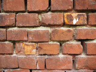 Ordinary brick wall