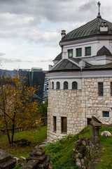 Chapel at the Jewish cemetery of Sarajevo. Bosnia and Herzegovina