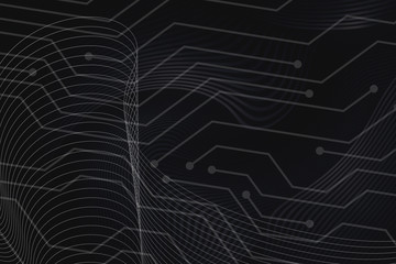 abstract, blue, design, pattern, illustration, lines, texture, light, line, wallpaper, backdrop, wave, digital, art, waves, motion, graphic, technology, black, curve, color, futuristic, computer