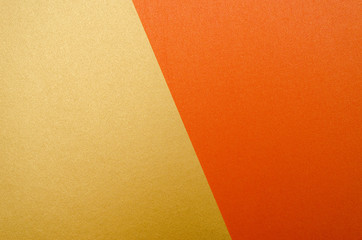 Gold and orange paper texture background.