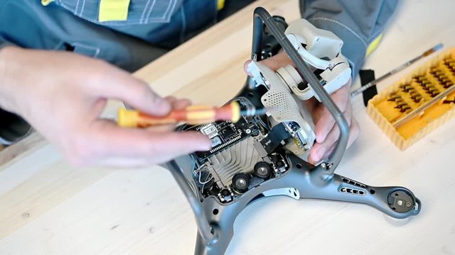 drone broken fix