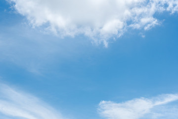 Fototapeta premium clear blue sky background,clouds with background.