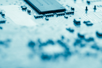 Abstract,close up of Mainboard Electronic computer background. (logic board,cpu motherboard,Main...