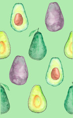 Avocado pattern 4