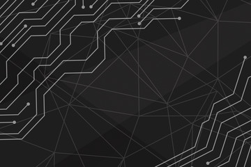 Obraz premium abstract, pattern, texture, metal, blue, design, wallpaper, illustration, black, backdrop, lines, wave, technology, light, dark, graphic, metallic, art, mesh, textured, grid, curve, line, digital
