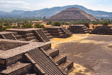 Teotihuacan Pyramids Near Mexico City, Mexico