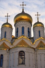 Fototapeta na wymiar Architecture of Moscow Kremlin. Annunciation church.