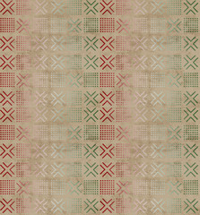 Ethnic tribal  pattern for textile design