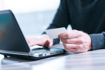 Online payment concept