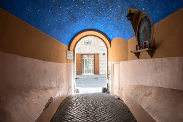 arco dei banchi, roma
