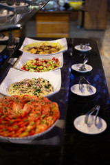 food in the restaurant