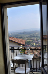 Neive, Piedmont, Italy. October 2018. From the historic center some viewpoints