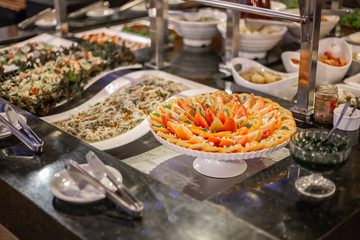 food in restaurant