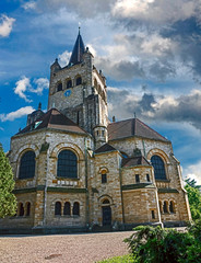Fototapeta na wymiar St.Paul church in Basel, Switzerland