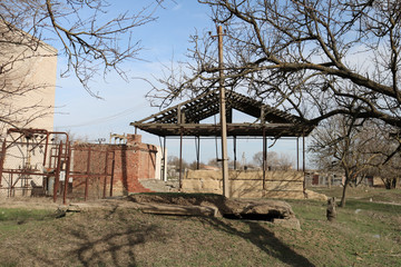 old industrial building