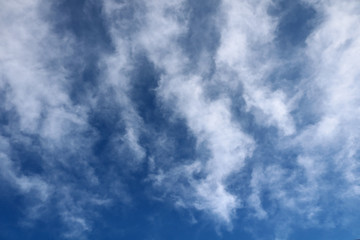 blue sky with clouds