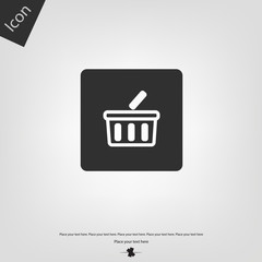 Shopping basket icon