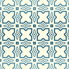 Abstract Vector Seamless Pattern With Abstract Geometric Style. Repeating Sample Figure And Line. For Fashion Interiors Design, Wallpaper, Textile Industry. Pastel color