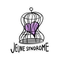 Chest deformity in Jeune syndrome