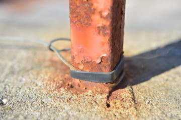 Vedação Enferrujada