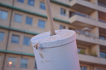 Estrutura Presa por Cabo de Aço