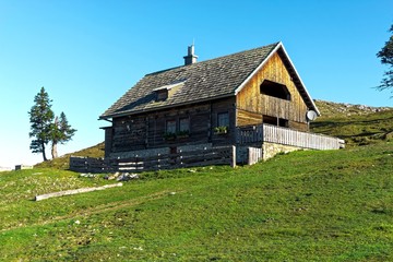 Obraz premium Dobratsch Hut