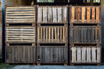 Holz, Kisten, Bretter, Hintergrund, Textur, Braun, Alt, Rau, Nagel, weiß