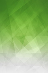 abstract green and white background with modern geometric pattern design with glass texture