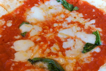 Margherita Pizza at Ranch Restaurant