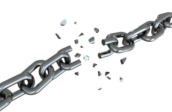 the iron chain is broken