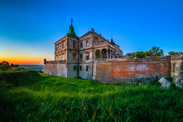 Fototapeta premium Old Pidhirtsi Castle.