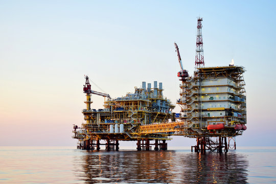 Asia oil and gas offshore platform 2019.