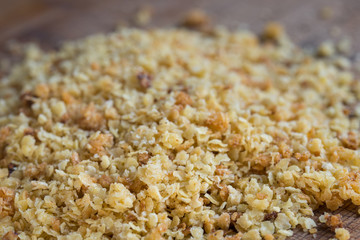 gluten free sweet crumble