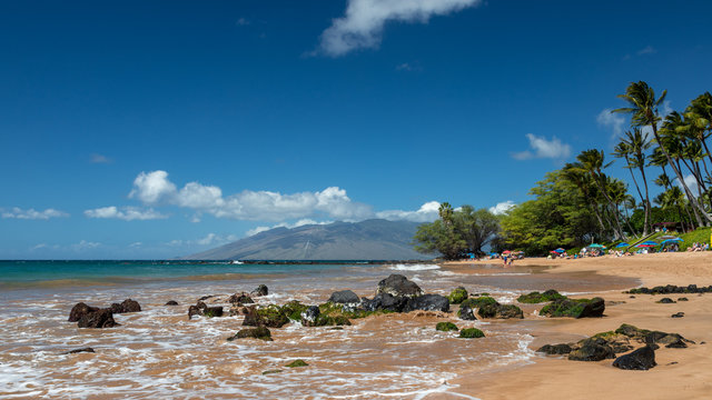 Ulua beach in the evening light