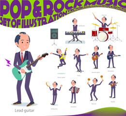 flat type samurai Businessman_pop music