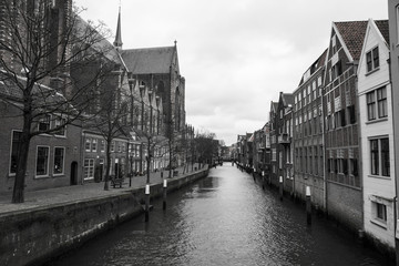 Fototapeta premium canal in amsterdam