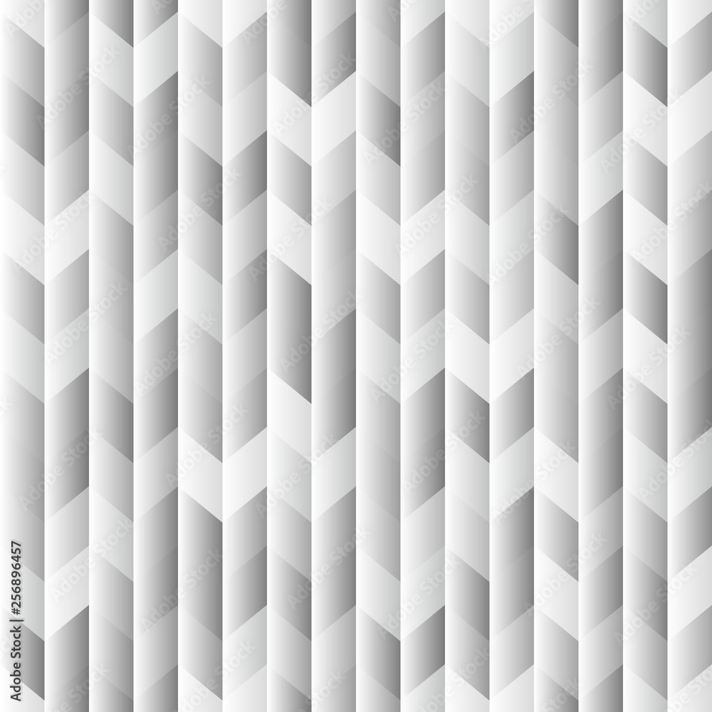 Poster abstract light seamless background pattern with rhomboids.vector 3d graphic illustration in grayscal