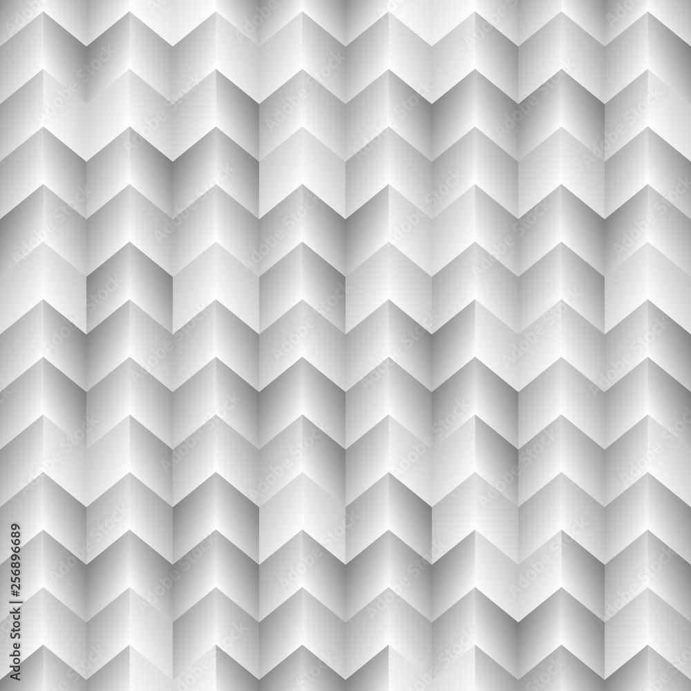 Poster abstract light seamless background pattern with rhomboids.vector 3d graphic illustration in grayscal