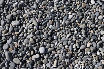 stones on the shore of the Black Sea