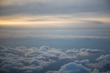 Naklejka premium sky with clouds