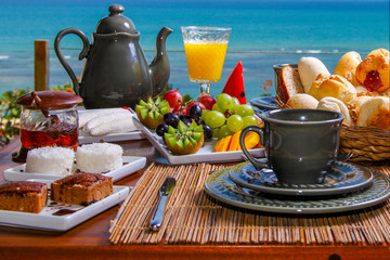 Breakfast at the hotel