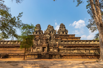 Ta Keo temple ruins at Angkor, Siem Reap Province, Cambodia