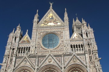 Naklejka premium Cathedral in Siena, Italy