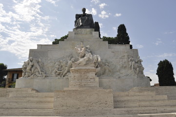 Monument in Rome, Italy