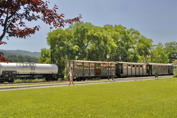 Railway in Mokra Gora, Serbia