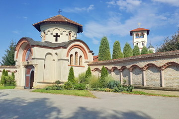 Fototapeta na wymiar Kovilj Monastery in Serbia