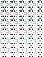 Fototapeta premium Diseño patrón geométrico. Cuadros de colores.