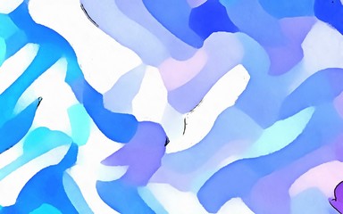 Abstract acrylic background. Watercolor texture. Psychedelic crazy art. Unusual design pattern. Warm and very bright colors. Swirl chaotic lines. Little marble effect.