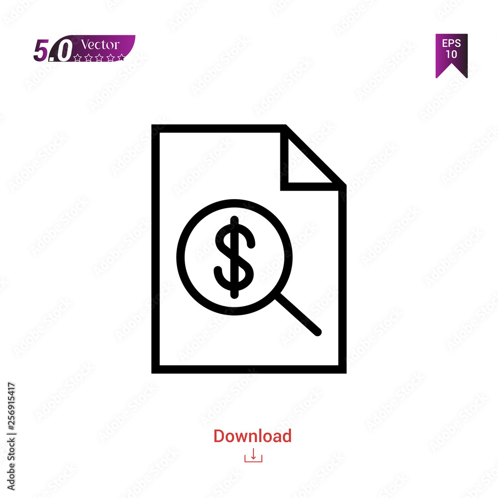 Poster outline file icon. file icon vector isolated on white background.marketing . graphic design, mobile 