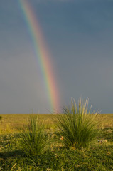 Pampas rainbow landscape, Argentina